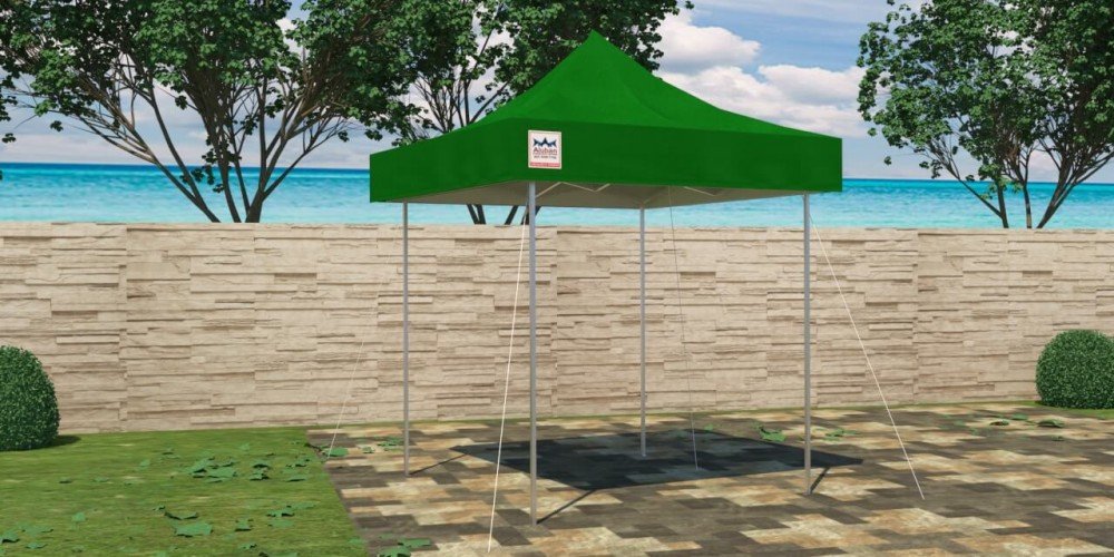 Tenda sanfonada 2x2: Praticidade